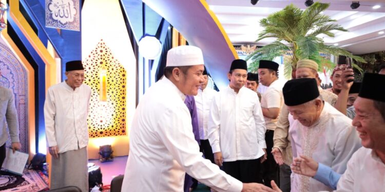 HD Hadiri Pengajian Ramadhan Tahun 1444 H / 2023 M bersama OPD Sumatera Selatan dan Perwakilan Ormas